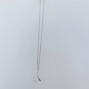 Sterling Silver “d” Necklace